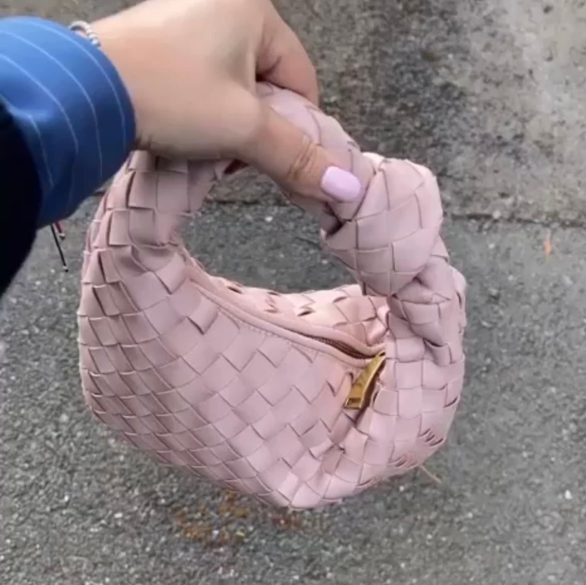 KNOT BAG LIGHT PINK